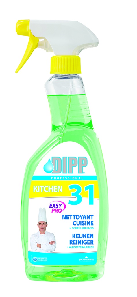 Dipp 31 kitchen en 750ml - nettoyant cuisine easypro