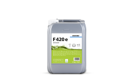 Détergent F 420e en 12Kg Lavage eau dure Lave-Verre