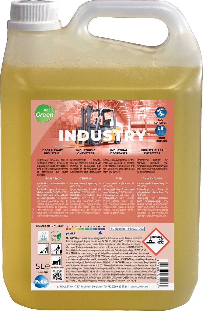 POLGREEN Industry en 5L