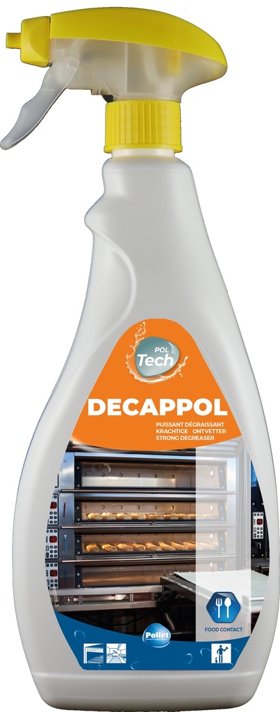 POLTECH Decappol en 750ml - Décapant four et grill