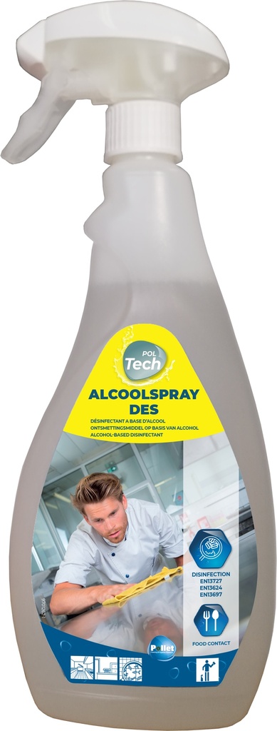 POLTECH AlcoolSpray Des en 750ml