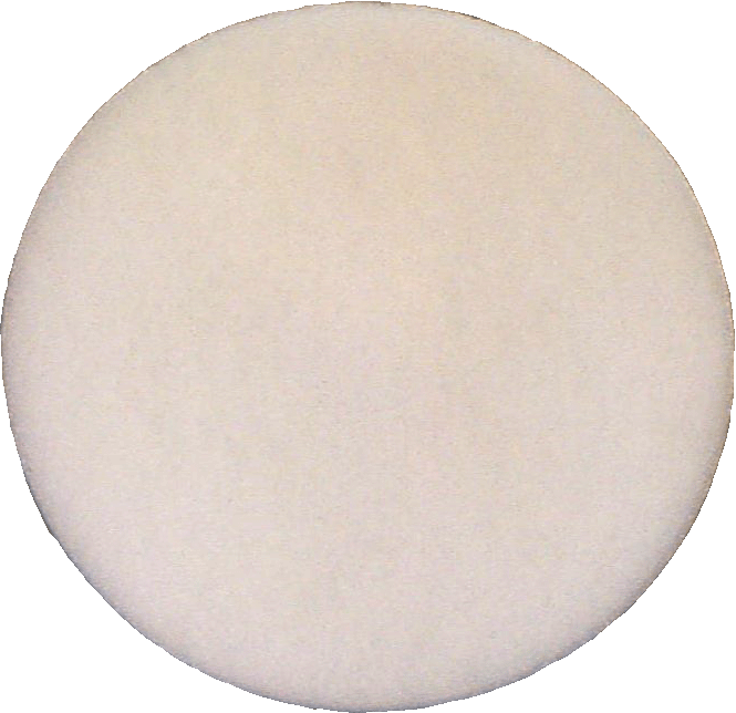 Disque de polissage Blanc 16&quot; 406mm - Pollet