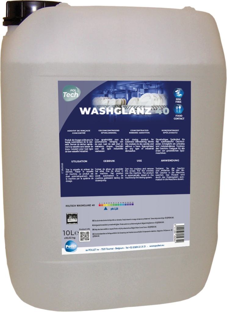 POLTECH Washglanz 40 en 10L