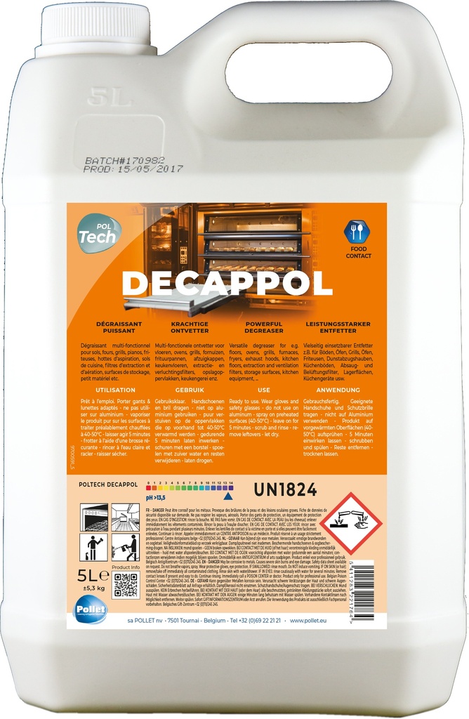 POLTECH Decappol en 5L