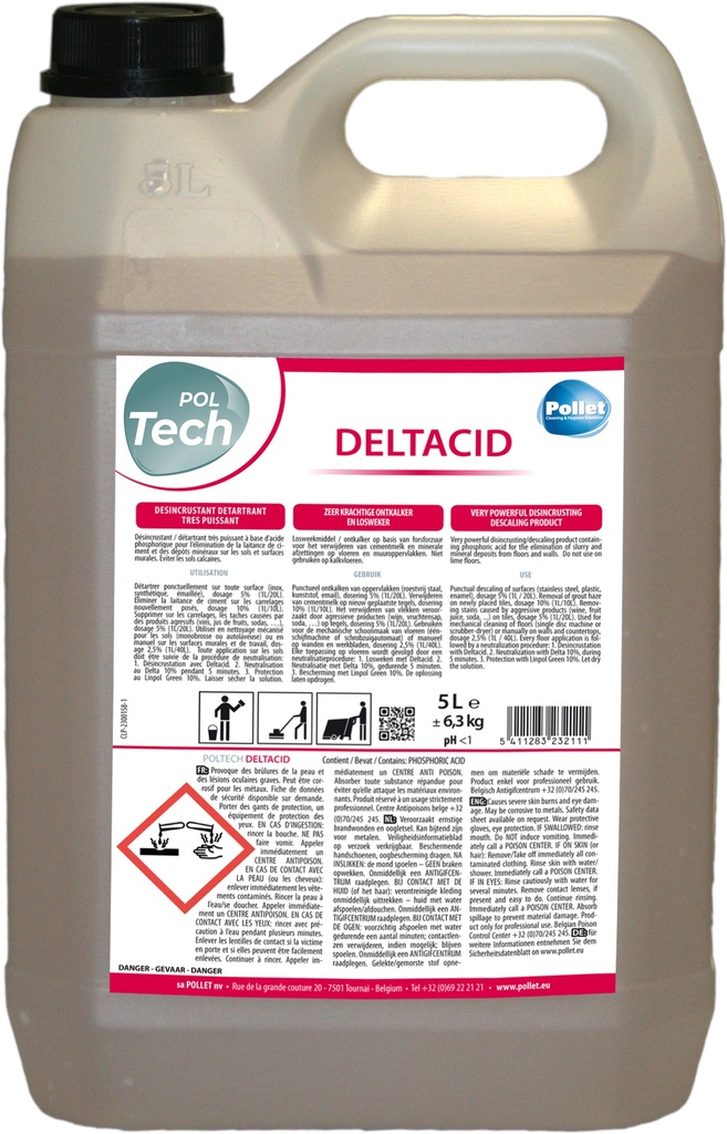 POLTECH Deltacid en 5L