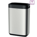 Poubelle Tork 50L Bin Acier inoxydable/Noir B1