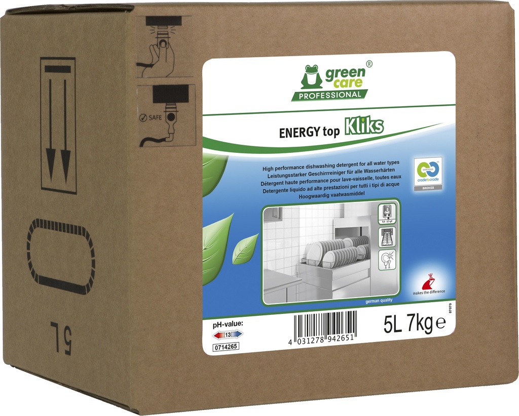 ENERGY  Top  Kliks  5L  -eau mi-dure à dure