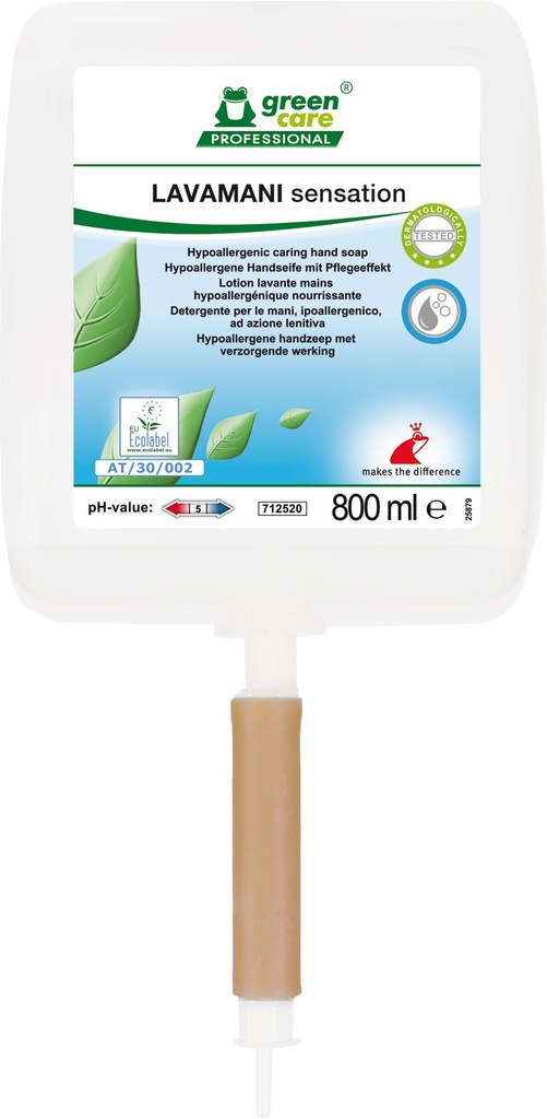 Lavamani Sensation 800ml-hypo-allerg.green care