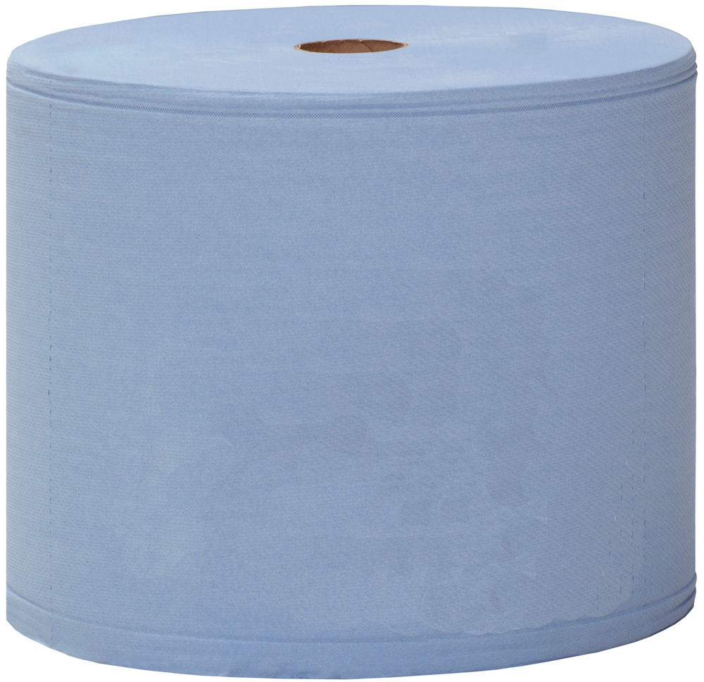 Papier Industriel Bleu Katrin 2plis 22x38cm 380M  x2Rlx - L2