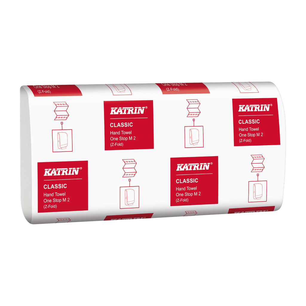 Serviette mains Katrin 20,3x24cm Classic One-Stop M2 x4000p