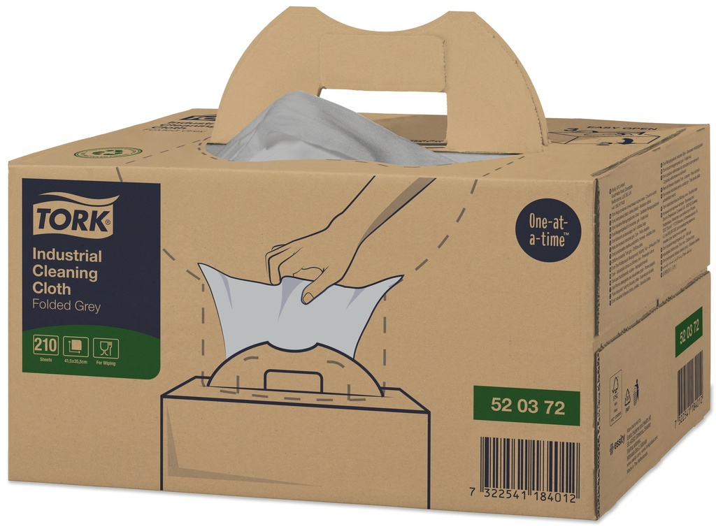 Tork Premium Cloth 520 Folded  1 x210 coupons/cart