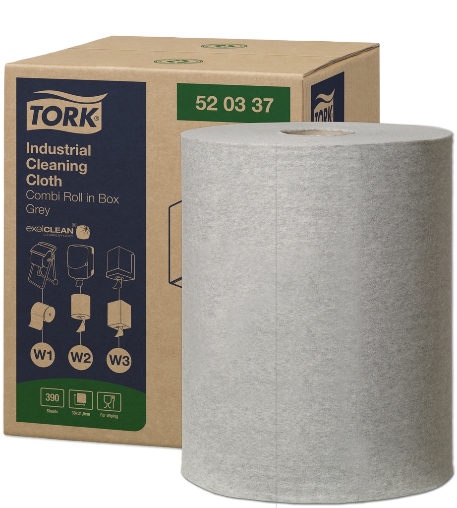 Tork Multi x1- 148M 1 pli - 390 coupons W1/W2