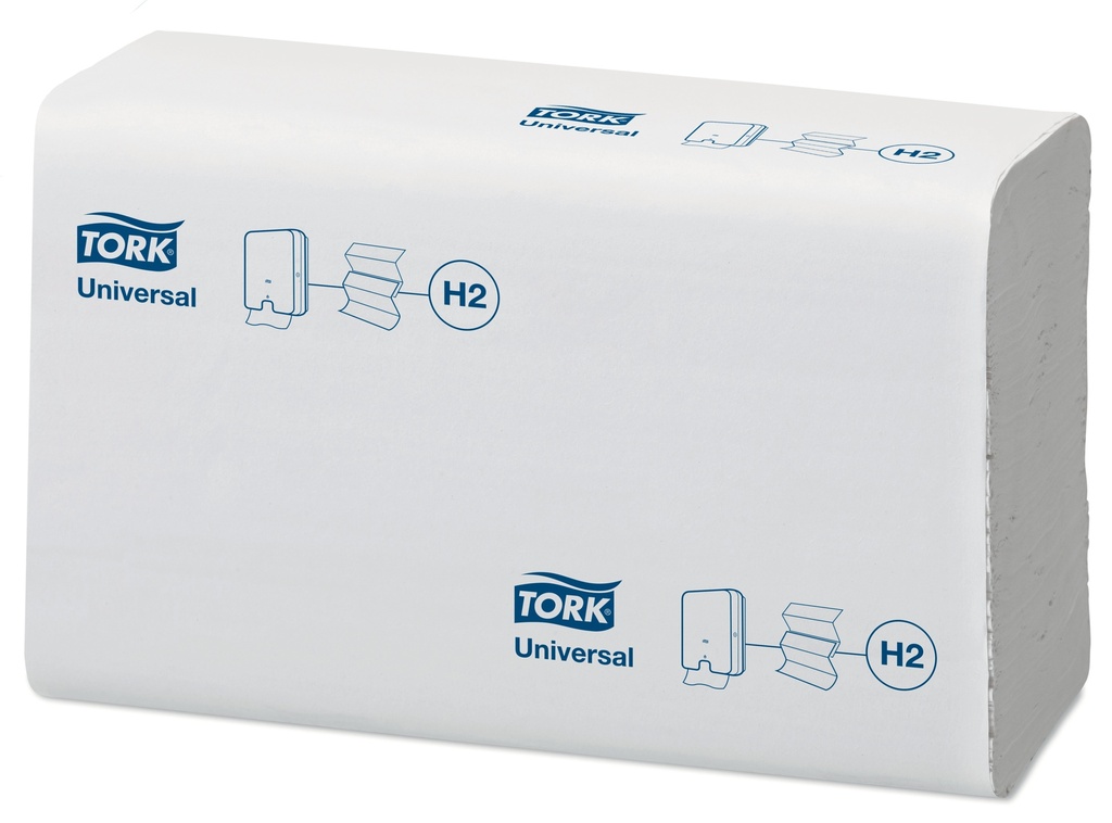 Serviette mains X Press Universal Multifold Tork 2plis x4740pc 21/26cm H2