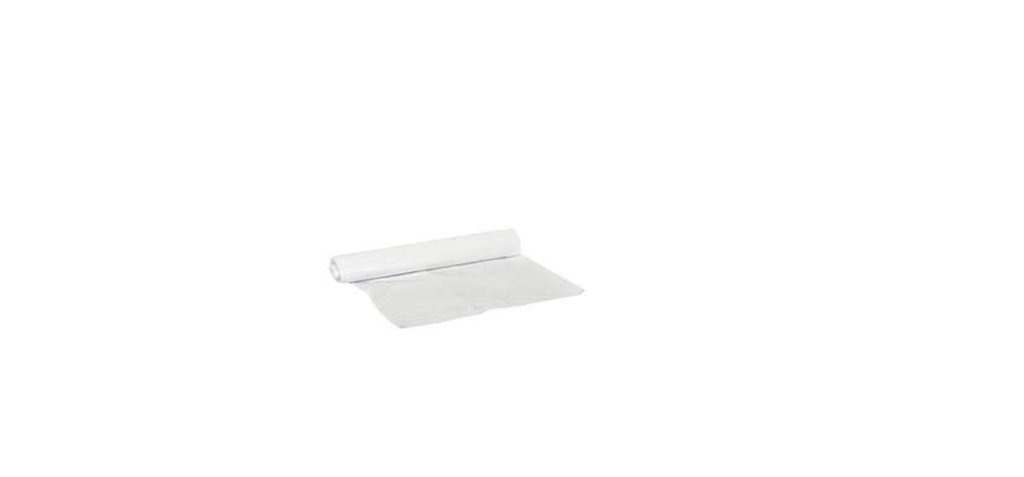 Sac poubelle 80x100xT25HDPE Blanc - Prix rlx 20 sacs