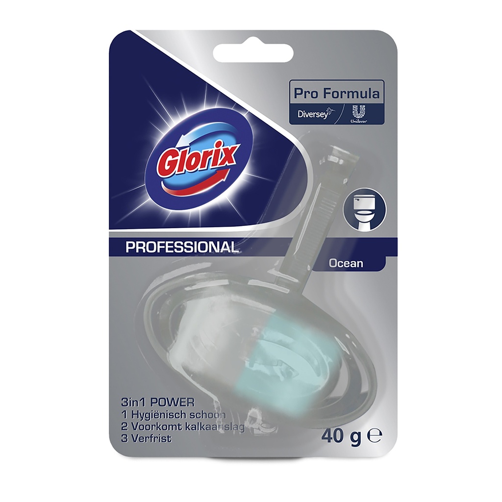 Glorix Professional Bleu Océan Déo cuvette x 35g