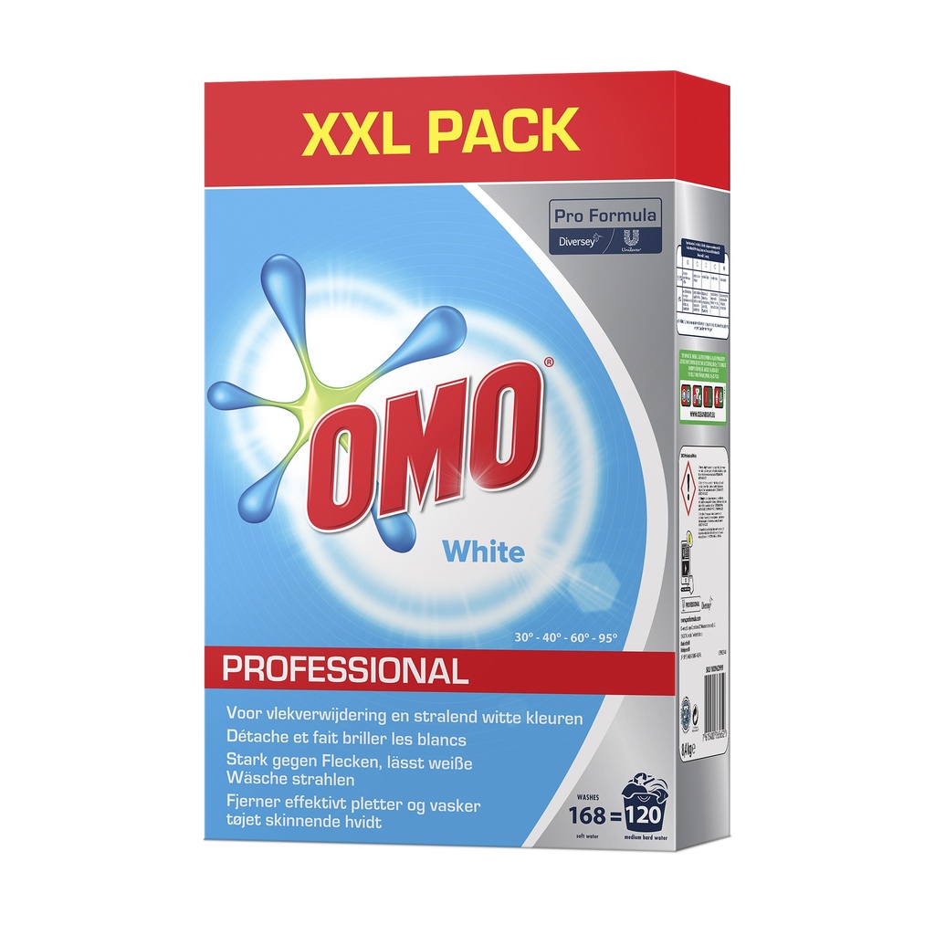 OMO Professional White  8,4kg -120 doses