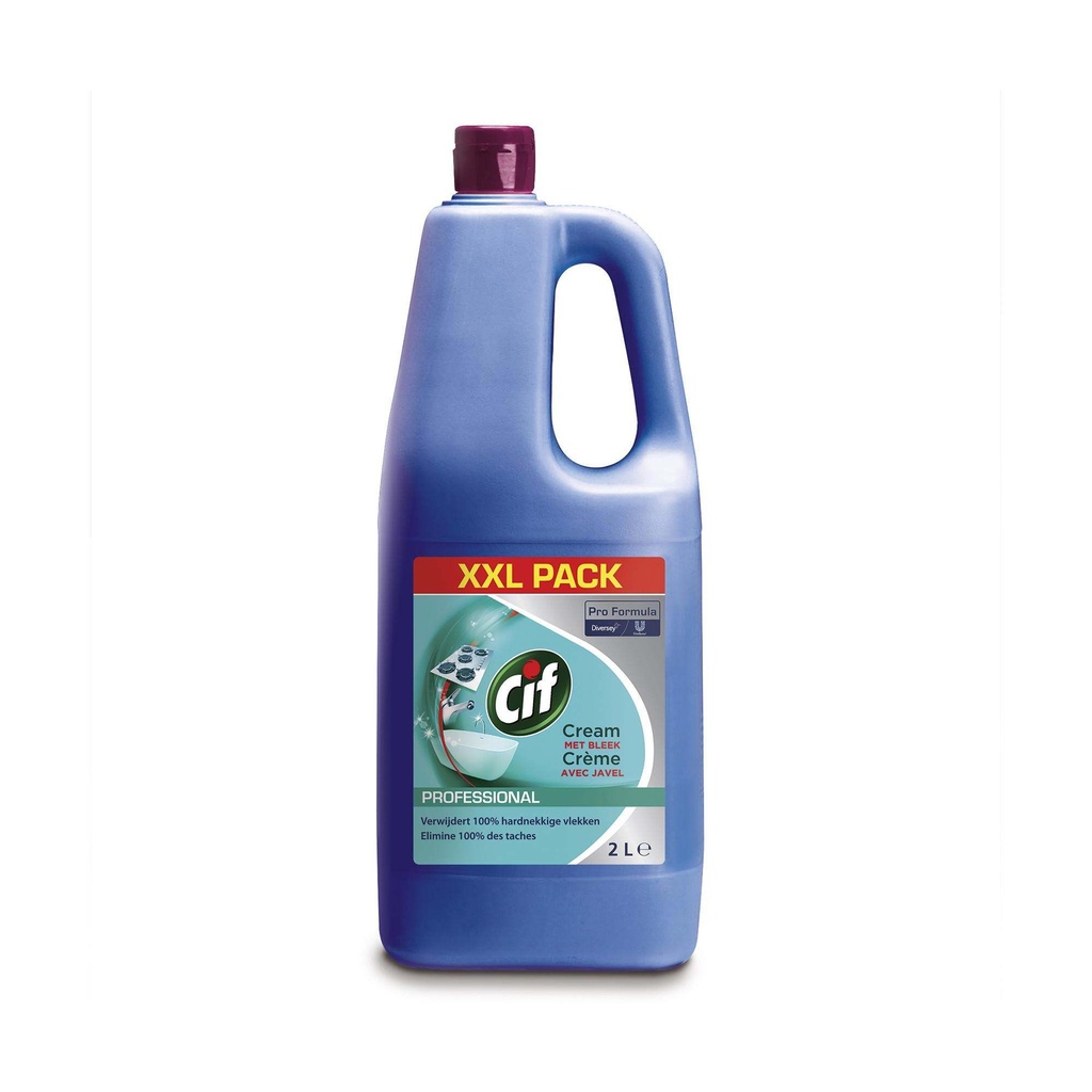 CIF Professional crème javel/ Active en 2L