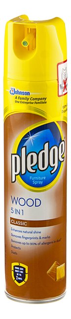 Cire Pledge Wood 5 en1 classic en 250ml -