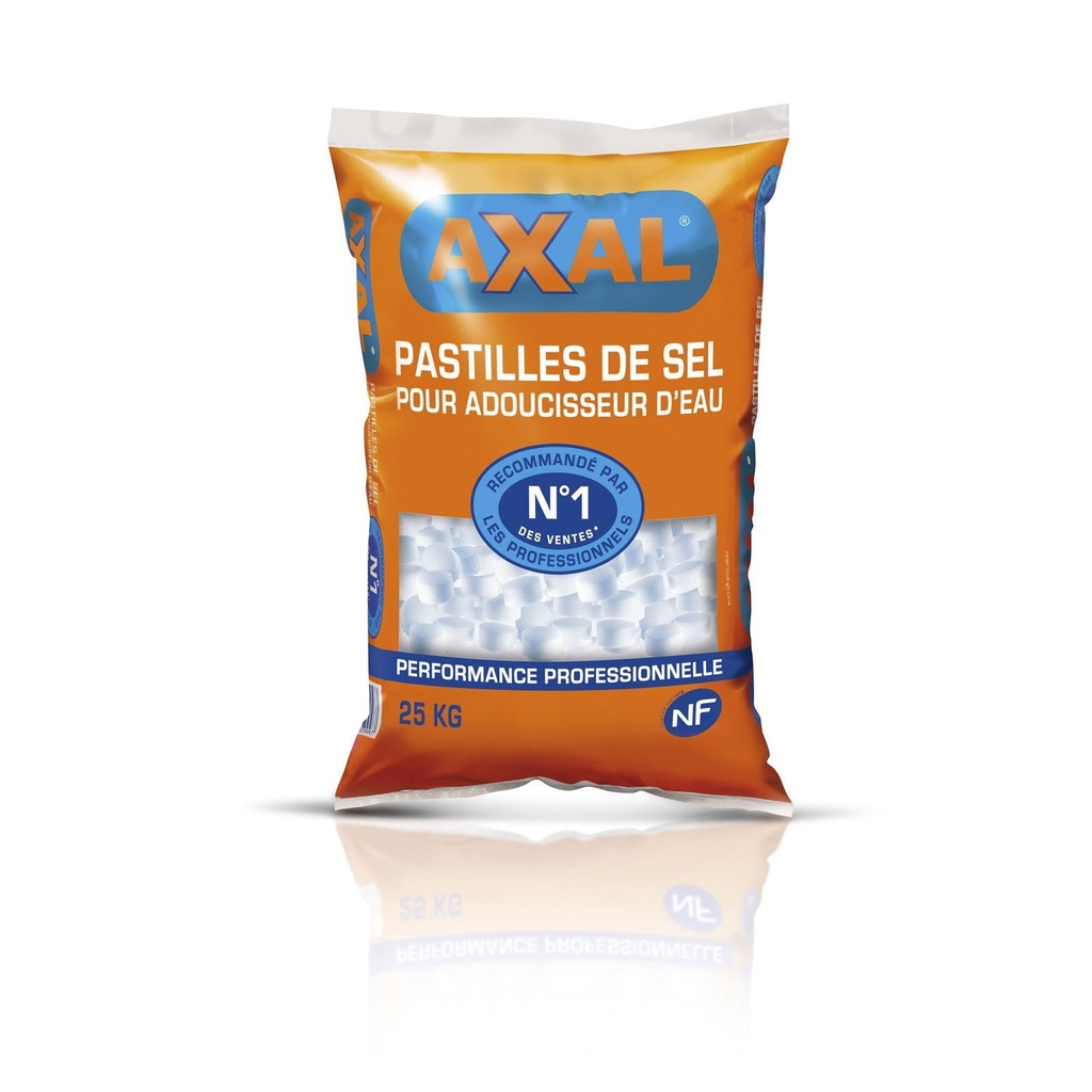 Sel AXAL en 25Kg - Pastilles