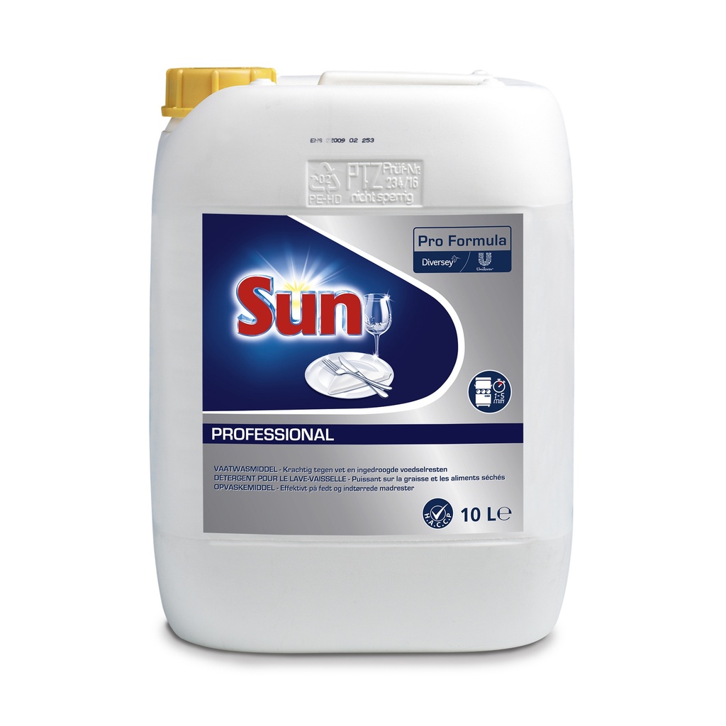 Sun Pro Formula  Liquide Vaisselle Machine Cycle Court 10L