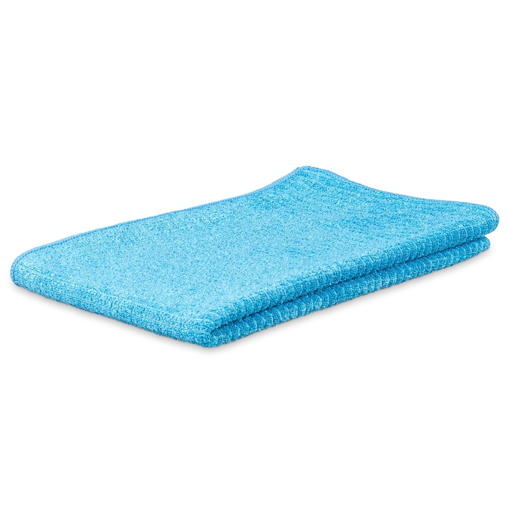 Torchon Microfibres Quadri-wassingue 40x80cm Bleu