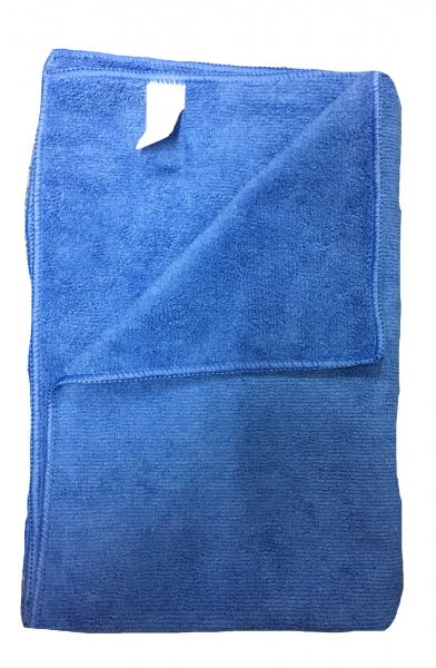 Torchon microfibre 50x70cm en 300 grm/épais -Bleu