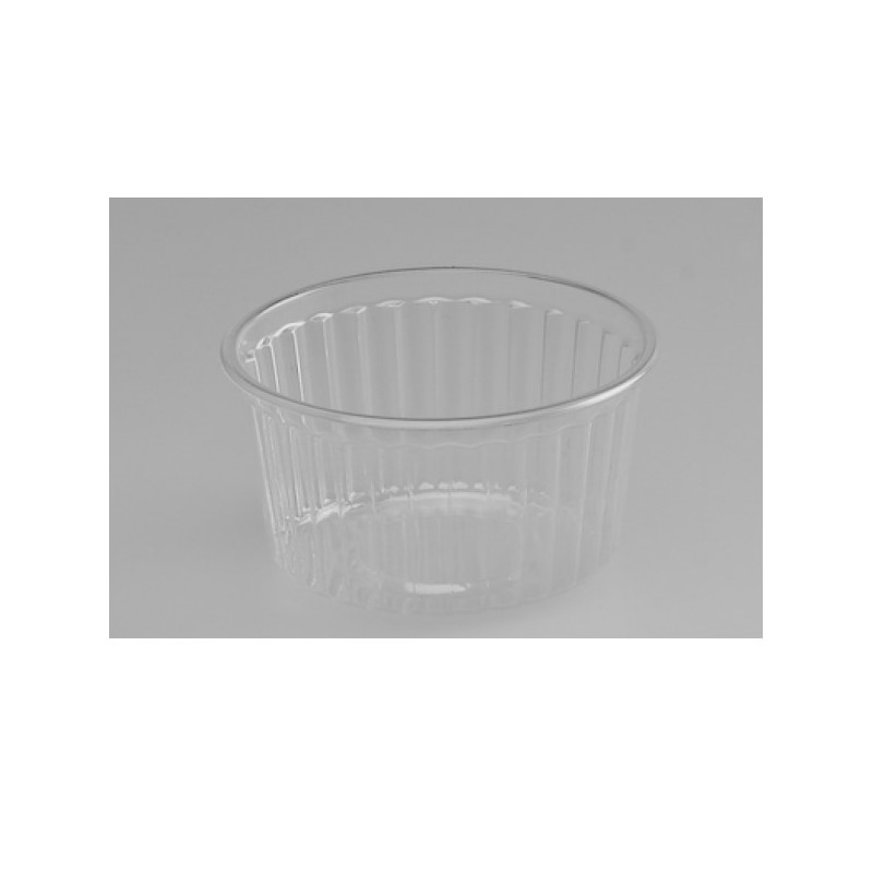 Pot rond cristal diam 67mm 85cm³- 12x100 pièces