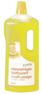 Nettoyant Multi usage Citron 6x 2L Everyday-prix carton