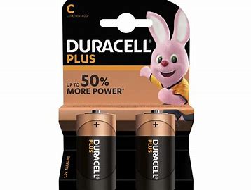 Pile Duracell Plus LR14 L- Paquet de 2 pièces