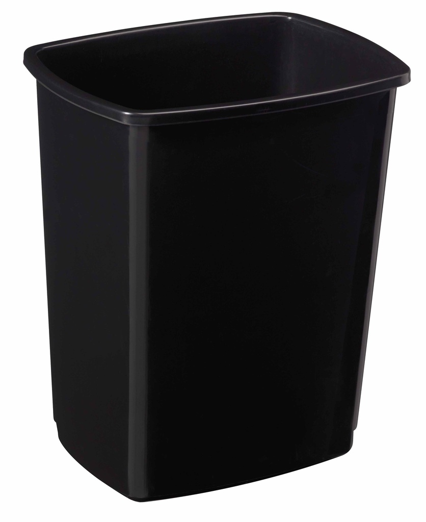 Corps Poubelle Basculant plast.Noir 50L