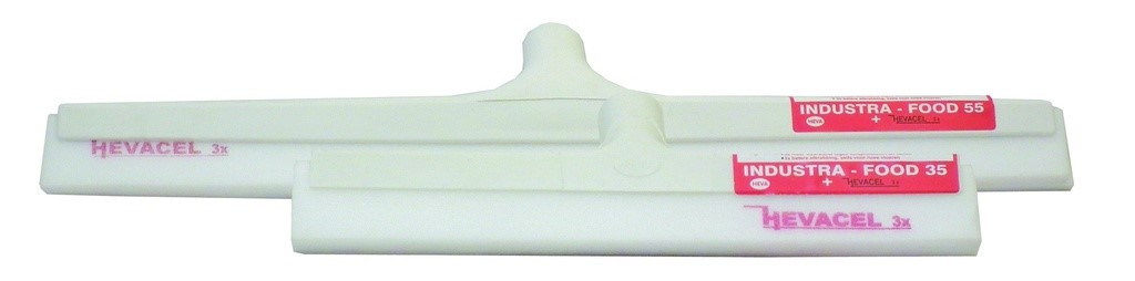 Raclette plastique HevaFood 55cm Industriel Mousse Blanche