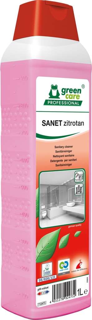 SANET Zitrotan 1L Sanitaire parfumé journalier