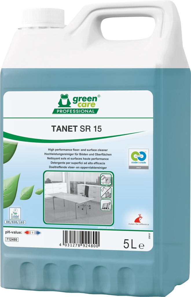 TANET SR 15 en 5L ( 2x conc) Ecologique