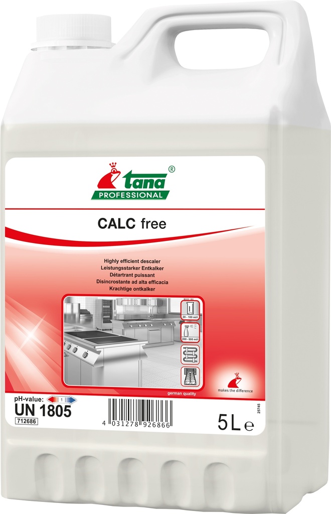 CALC  Free en 5L  -TANA-