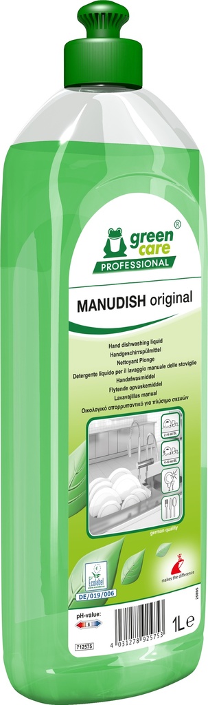 MANUDISH original (Green Care 5) en 1L,vaisselle main