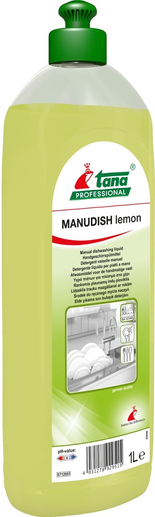 MANUDISH lemon care en 1L plonge manuelle