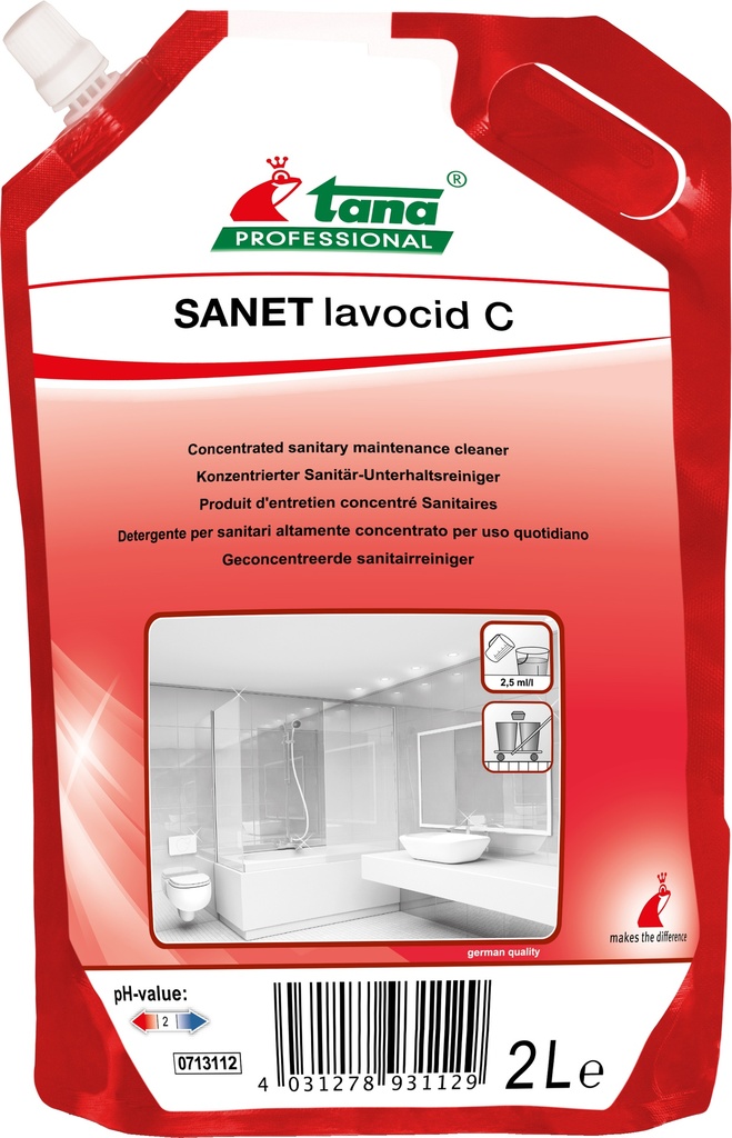 SANET  lavocid C Recharge de 2L