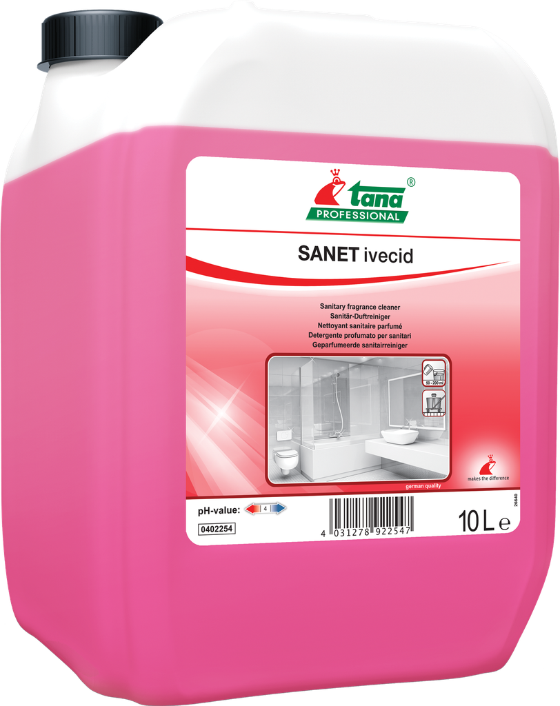 SANET ivecid en 10L Sanitaire