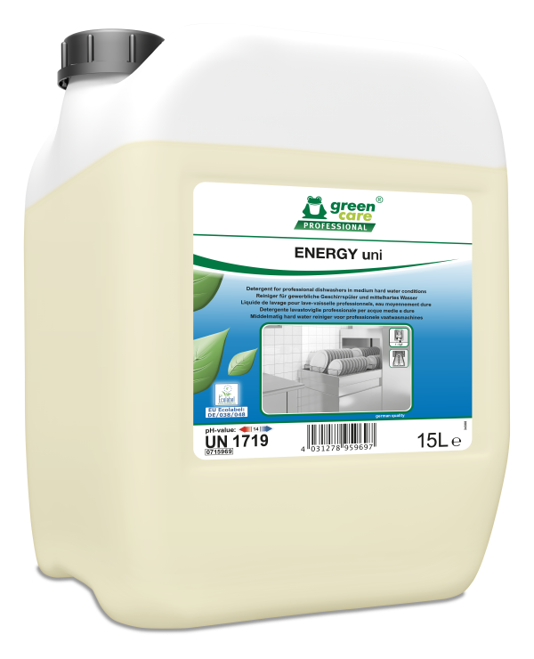 Energy uni 15L (19kg) - Eau douce à moyen.dure