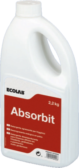 Absorbit poudre 6x2k2  dégraissant friteuses  -Ecolab