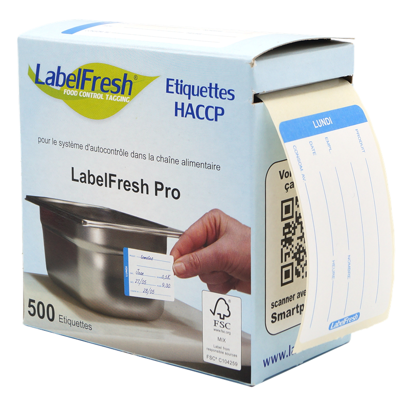 Etiquette Label Fresh Pro x500 pièces