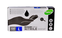 Gant Nitrile NOIR 4,5g Non poudré x100pces