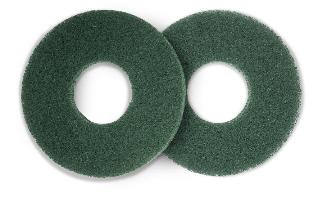 NuPad Vert (heavy scrubbing) 225 mm pour 244NX - par 10 pièces