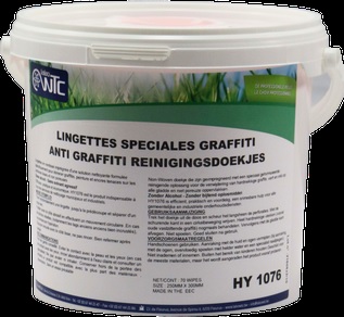 Graffiti Remover Towels Seau de 70 lingettes