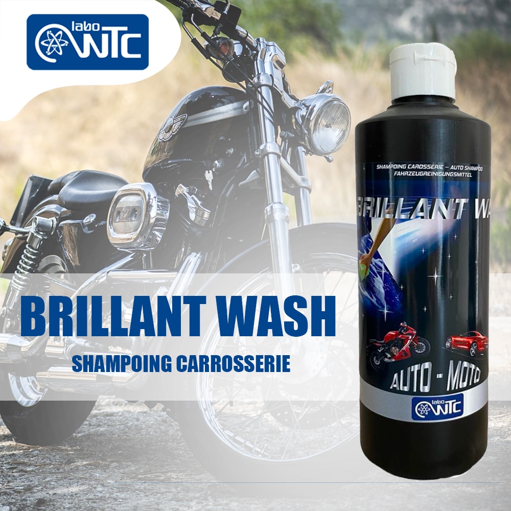 Brillant Wash en 30L - Shampooing carrosserie