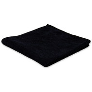 Tricot Soft Microfibres Noir 40x40cm - x5 pièces