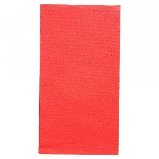 Serviette Double Point 40x40cm 1/8 Vichy Rouge - x1200 pièces