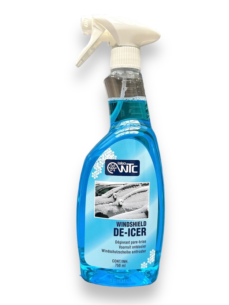 WINDSHIELD DE-ICER en 12 x 750 ml spray dégivrant pare-brise