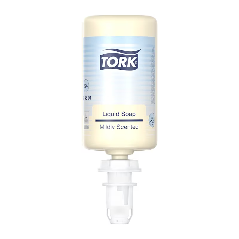 Savon Tork liquide doux S4 Premium - Cart. 6x1L