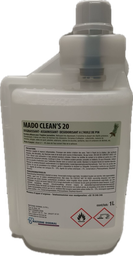 [3718] [DE 5020/1M] Mado 20 en 1L-Nettoyant dégraissant Assainissant concentré à l'huile de pin(Type Dettol)